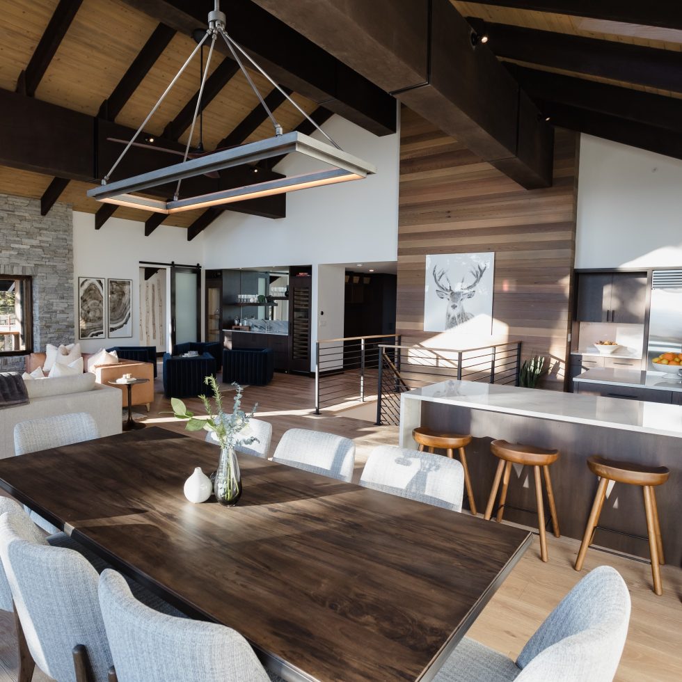 Mountain Modern Kitchen Remodel by Timberline Construction project photo